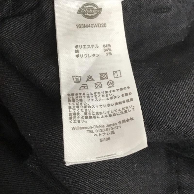 ディッキーズ Dickies パンツ ワークパンツ、ペインターパンツ 34インチ 無地 黒 / ブラック / メンズ USED 古着 中古 10106662