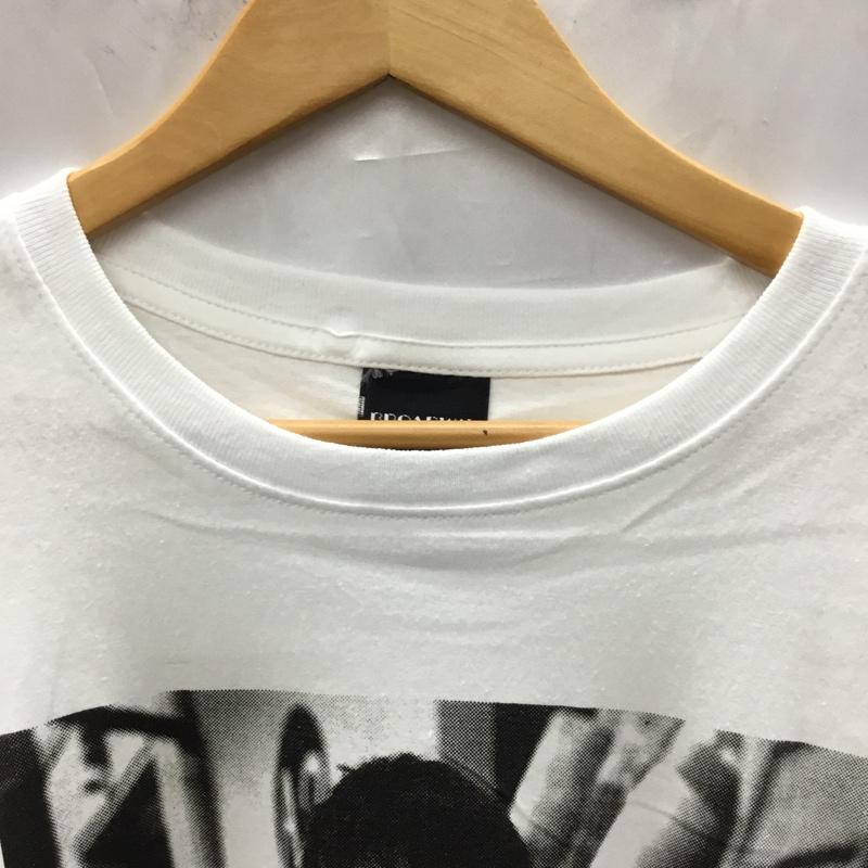 古着 USED Tシャツ 半袖 半袖カットソー プリントTシャツ クルーネックカットソー XL プリント 白 / ホワイト / メンズ USED 古着 中古 10108351
