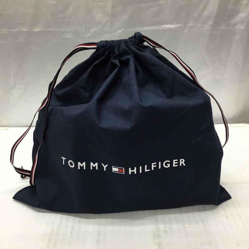 トミーヒルフィガー TOMMY HILFIGER ショルダーバッグ ショルダーバッグ ミニバッグ ロゴ、文字 紺 / ネイビー / X アイボリー / アイボリー / レディース USED 古着 中古 10110576