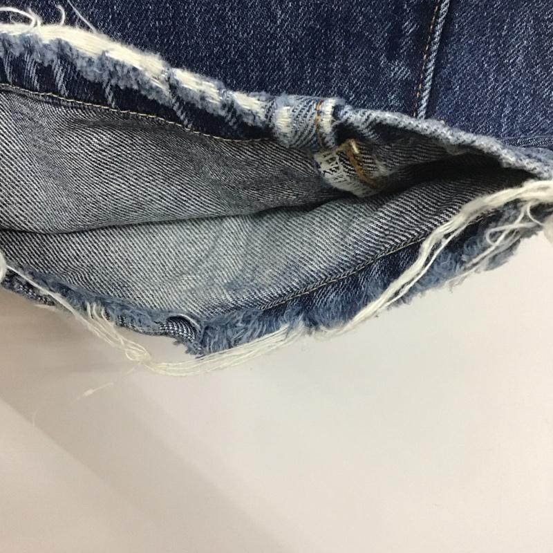 リーバイストラウスアンドコー Levi Strauss & co. パンツ デニム、ジーンズ デニムパンツ ワイドパンツ カジュアルパンツ 36 ダメージ加工 インディゴ / インディゴ / メンズ USED 古着 中古 10127114