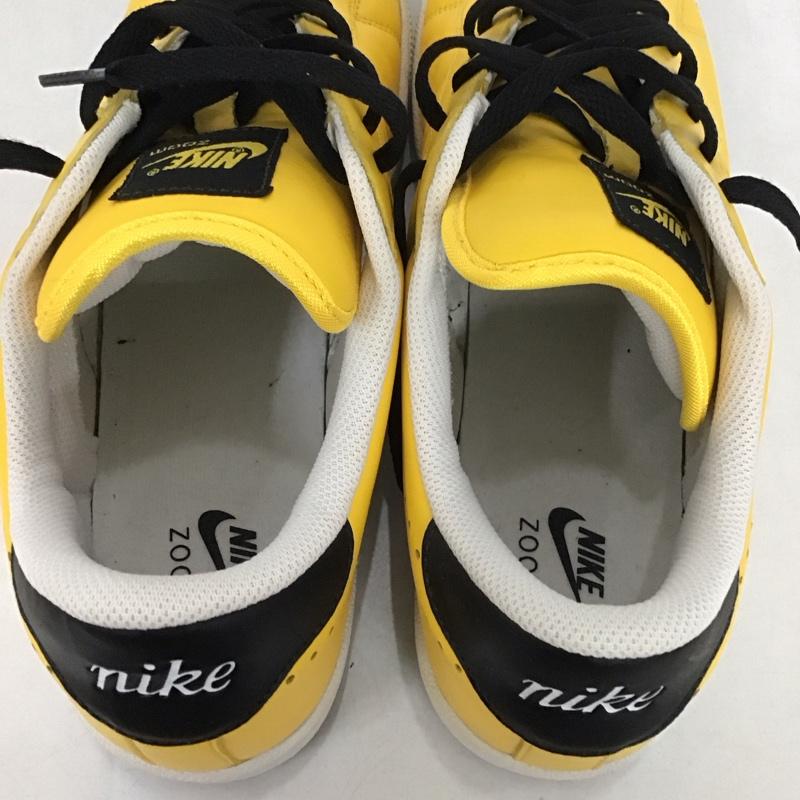ナイキ NIKE スニーカー スニーカー 375577-771 AIR ZOOM TENNIS CLASSIC ND 28.5cm 28.5cm ロゴ、文字 黄 / イエロー / X 黒 / ブラック / メンズ USED 古着 中古 10139324