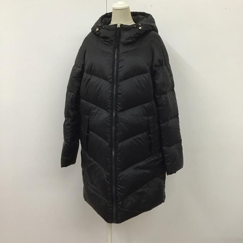 トミーヒルフィガー TOMMY HILFIGER コート ダウンコート M 無地 黒 / ブラック / レディース USED 古着 中古 10107324