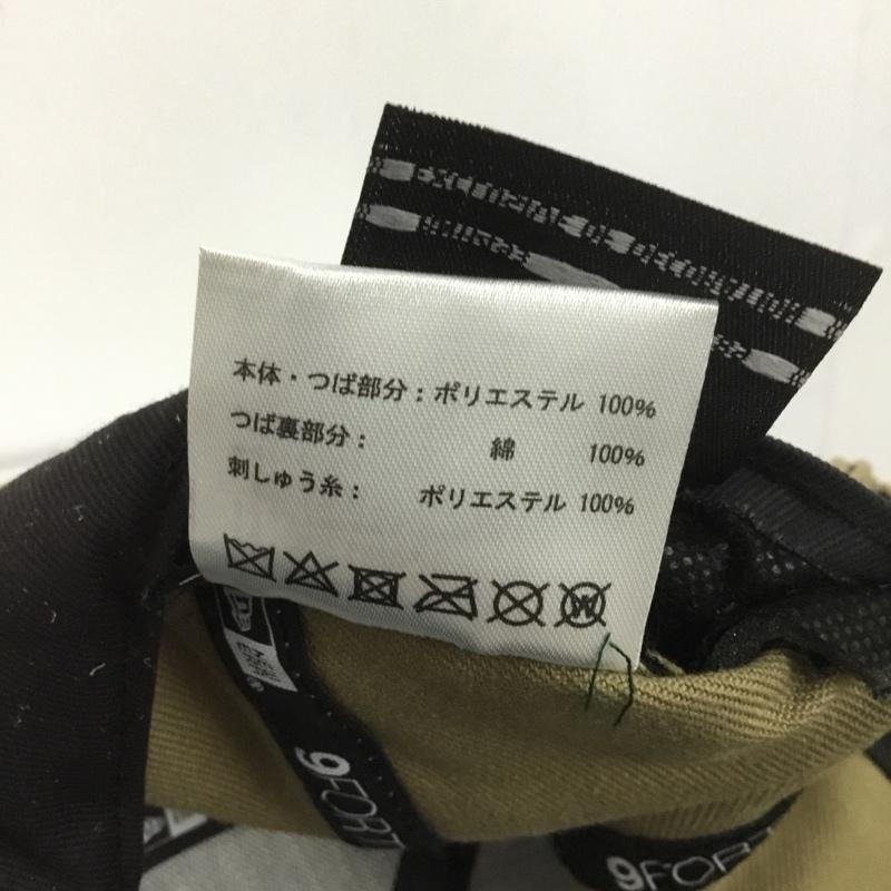 ニューエラ NEW ERA 帽子 キャップ 9FORTY 2トーン NY ロゴ、文字 ベージュ / ベージュ / X 緑 / グリーン / メンズ USED 古着 中古 10133292