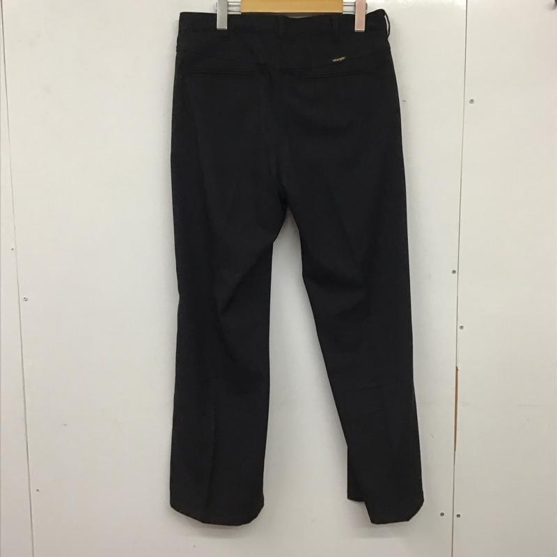 ラングラー Wrangler パンツ チノパン チノパン ワイドパンツ カジュアルパンツ センタータックパンツ unfollow L 無地 黒 / ブラック / メンズ USED 古着 中古 10136875