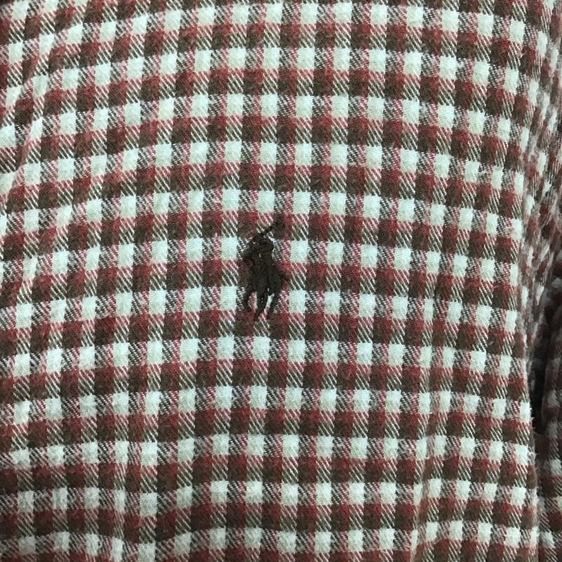 ラルフローレン RALPHLAUREN シャツ、ブラウス 長袖 長袖シャツ チェックシャツ カラーシャツ 長袖カットソー M チェック マルチカラー / マルチカラー / メンズ USED 古着 中古 10106828