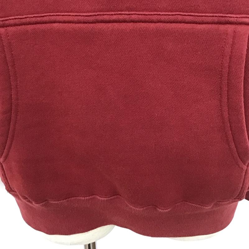 ワイルドシングス WILD THINGS パーカー 長袖 長袖パーカー フード付きパーカー プリントスウェット トレーナー L プリント 赤 / レッド / メンズ USED 古着 中古 10109842