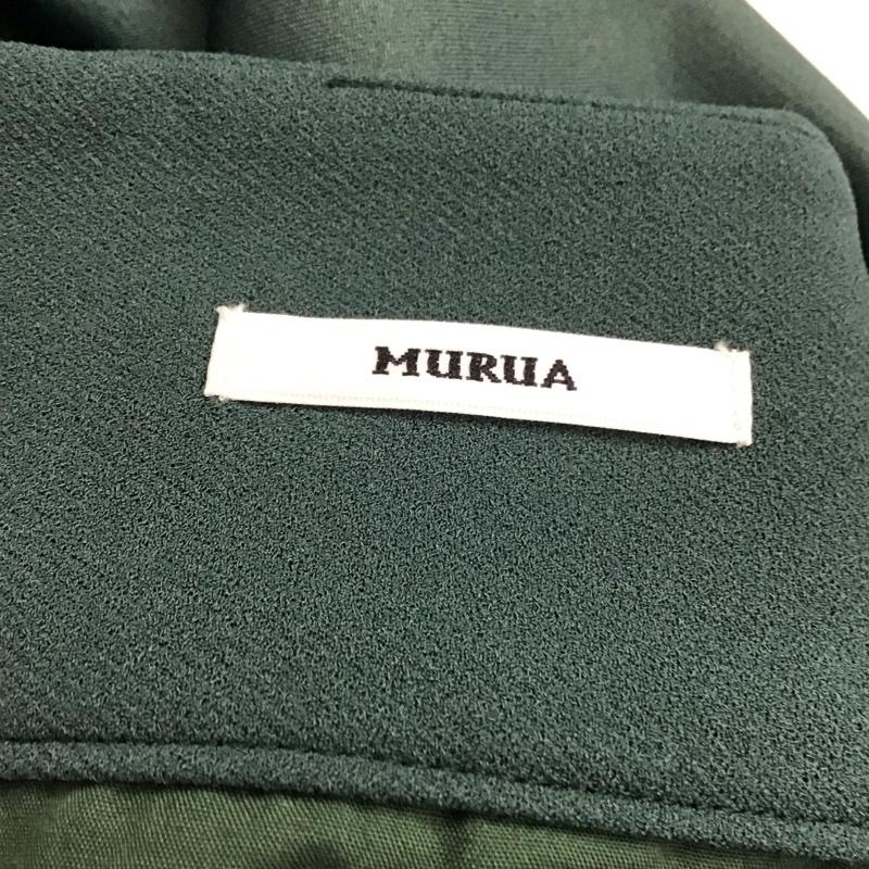 ムルーア MURUA スカート ロングスカート 012060801101 ダブルバックルハイウエストタイトスカート M 無地 緑 / グリーン / レディース USED 古着 中古 10136600