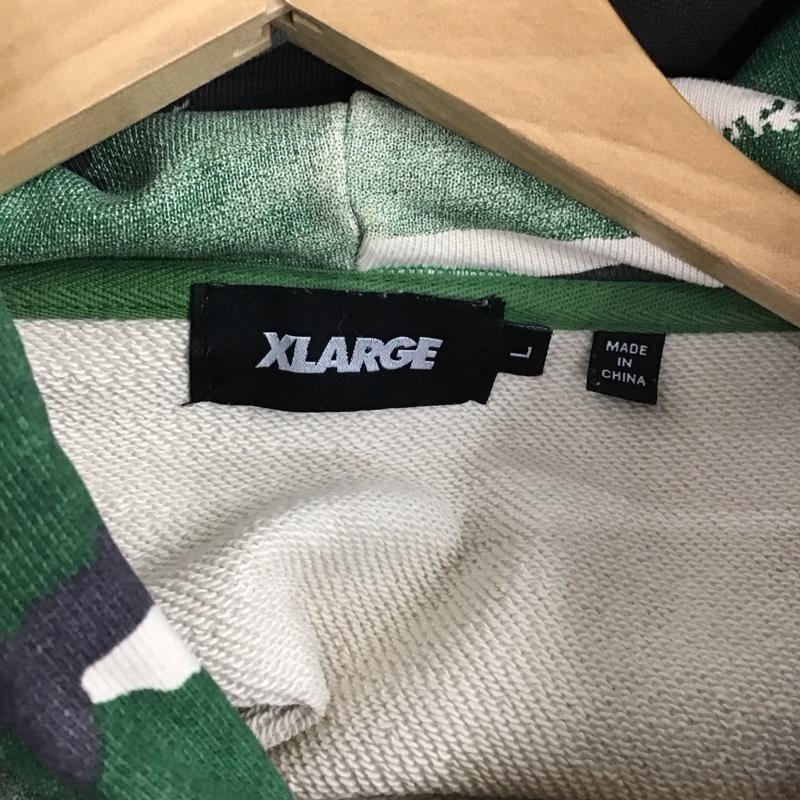 エクストララージ XLARGE パーカー 長袖 101203012007 GRADATION CAMO HOODED SWEAT L 総柄 X カモフラージュ柄・迷彩 マルチカラー / マルチカラー / メンズ USED 古着 中古 10129926