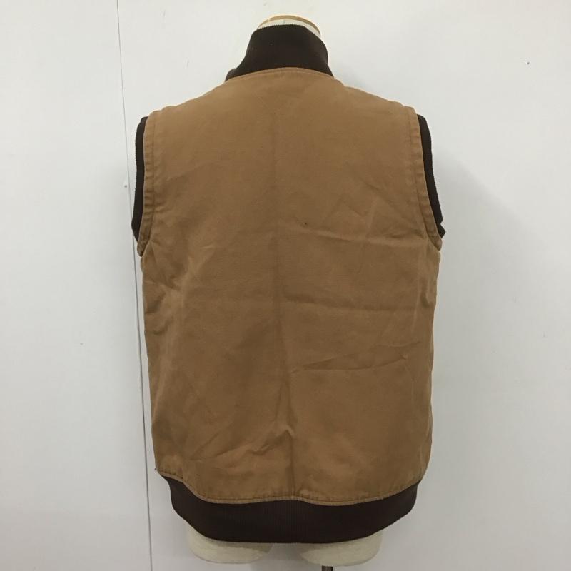 トミー TOMMY ベスト ベスト XL 無地 茶 / ブラウン / メンズ USED 古着 中古 10109141