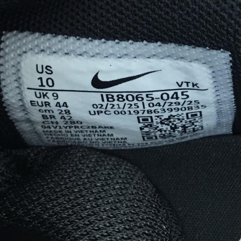 ナイキ NIKE スニーカー スニーカー IB8065-045 AIR MAX DN OFF NOIR/LT LEMON TWIST-LT BRITISH TAN 28.0cm ロゴ、文字 黒 / ブラック / X 紫 / パープル / X 緑 / グリーン / メンズ USED 古着 中古 10141694