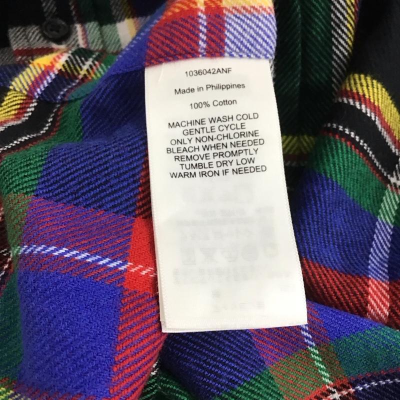 ラルフローレン RALPHLAUREN シャツ、ブラウス 長袖 長袖シャツ チェックシャツ カラーシャツ ボタンダウンシャツ XS チェック マルチカラー / マルチカラー / メンズ USED 古着 中古 10137720