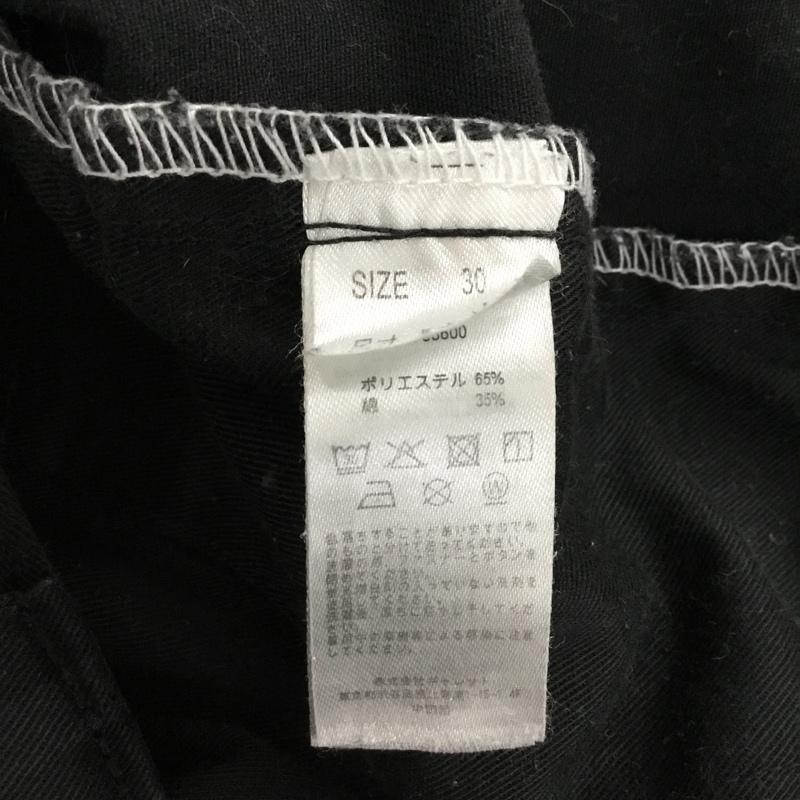 ディッキーズ Dickies パンツ ワークパンツ、ペインターパンツ ワークパンツ ワイドパンツ カジュアルパンツ 30インチ 無地 黒 / ブラック /  メンズ USED 古着 中古 10120095