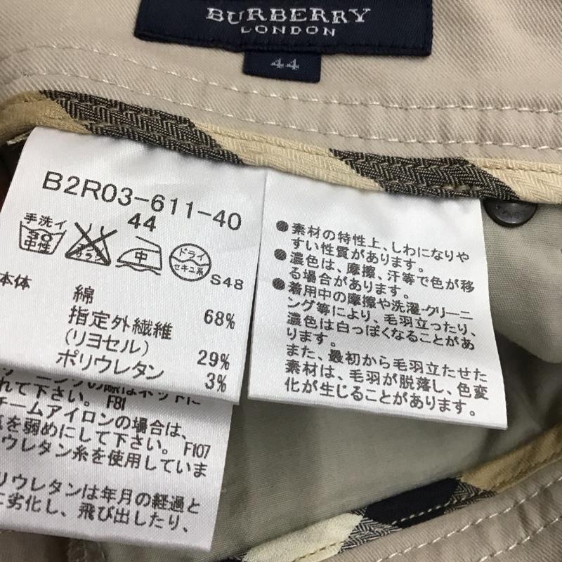 バーバリー BURBERRY パンツ スラックス 44 無地 ベージュ / ベージュ / レディース USED 古着 中古 10121412