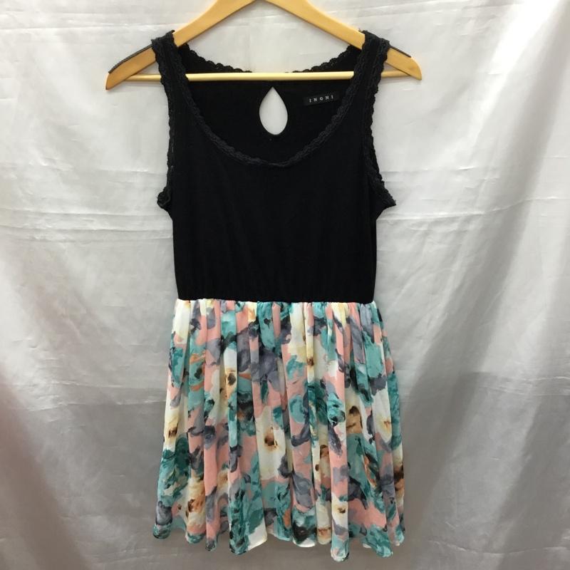 イング INGNI トップス トップス 121-821198-01 ノースリーブ チュニック M 花柄 マルチカラー / マルチカラー / レディース USED 古着 中古 10118186