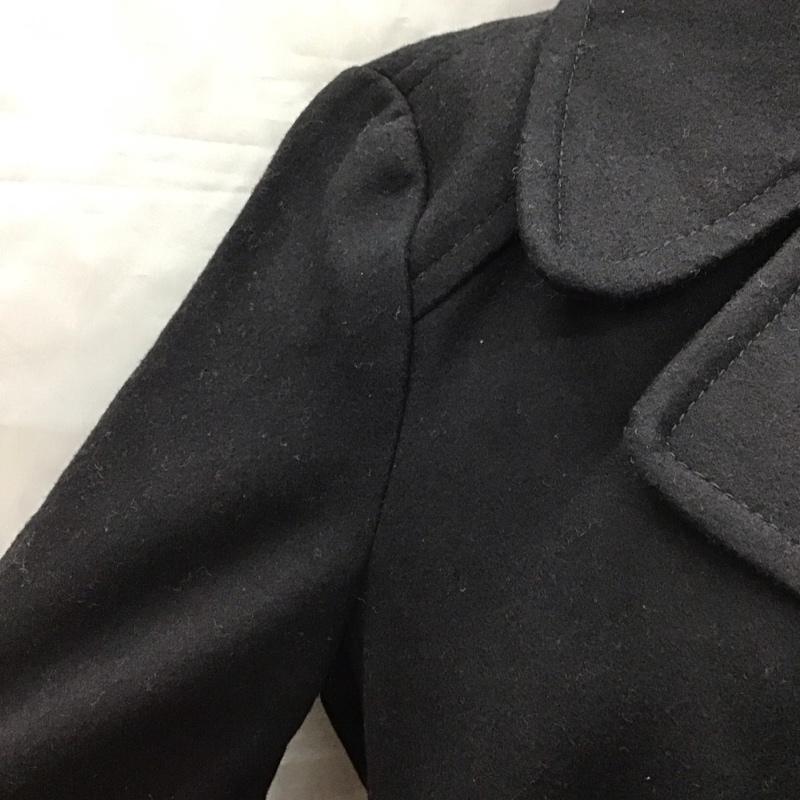 ザラティーアールエフ ZARA TRF コート ピーコート 1255 207 800 S 無地 黒 / ブラック / レディース USED 古着 中古 10118437