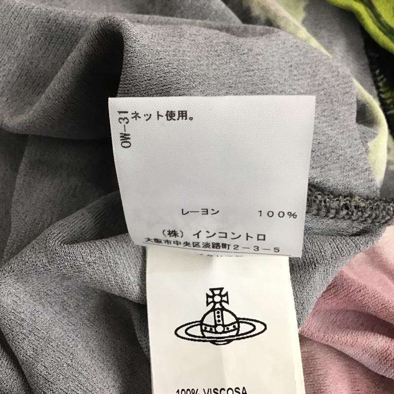 ヴィヴィアンウエストウッド Vivienne Westwood カットソー 七分袖 M 黒 / ブラック / レディース USED 古着 中古 10144024