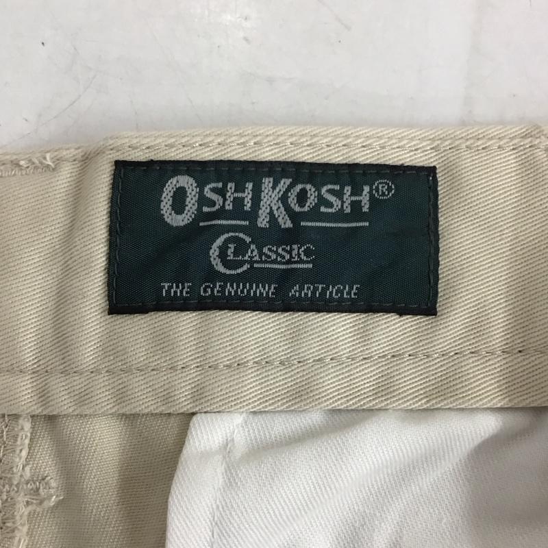 オシュコシュ OSHKOSH パンツ チノパン チノパン ワイドパンツ カジュアルパンツ 30インチ 無地 ベージュ / ベージュ / メンズ USED 古着 中古 10131287