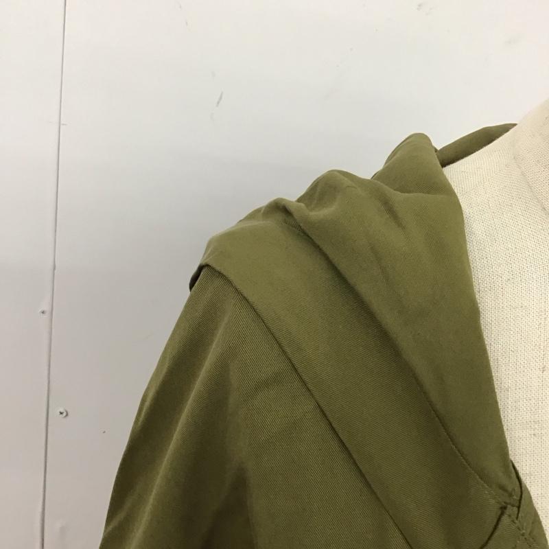 サニーレーベル Sonny Label ジャケット、上着 ジャケット、ブレザー LA94-27T003 テンセルフーディーワンピコート FREE 無地 カーキ / カーキ / レディース USED 古着 中古 10116314