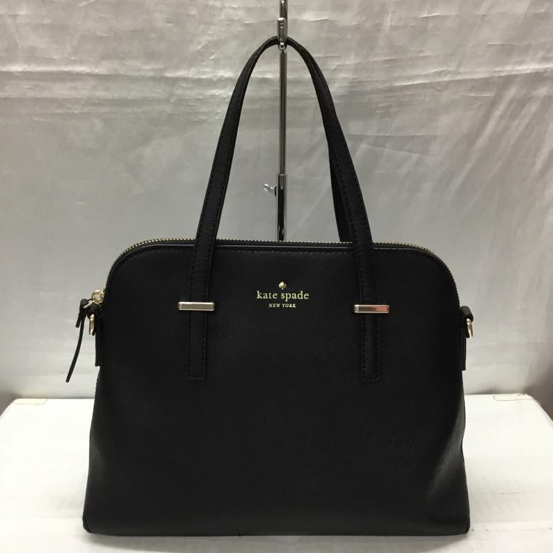 ケイトスペード Kate Spade トートバッグ トートバッグ PXRU4471 ショルダーバッグ 2WAY ロゴ、文字 黒 / ブラック / レディース USED 古着 中古 10117613