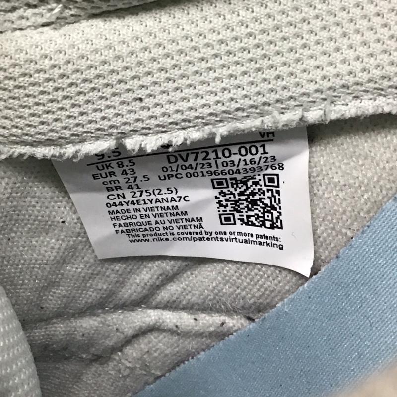 ナイキ NIKE スニーカー スニーカー DV7210-001 DUNK LOW SE 27.5cm 27.5cm ロゴ、文字 水色 / ライトブルー / メンズ USED 古着 中古 10114529