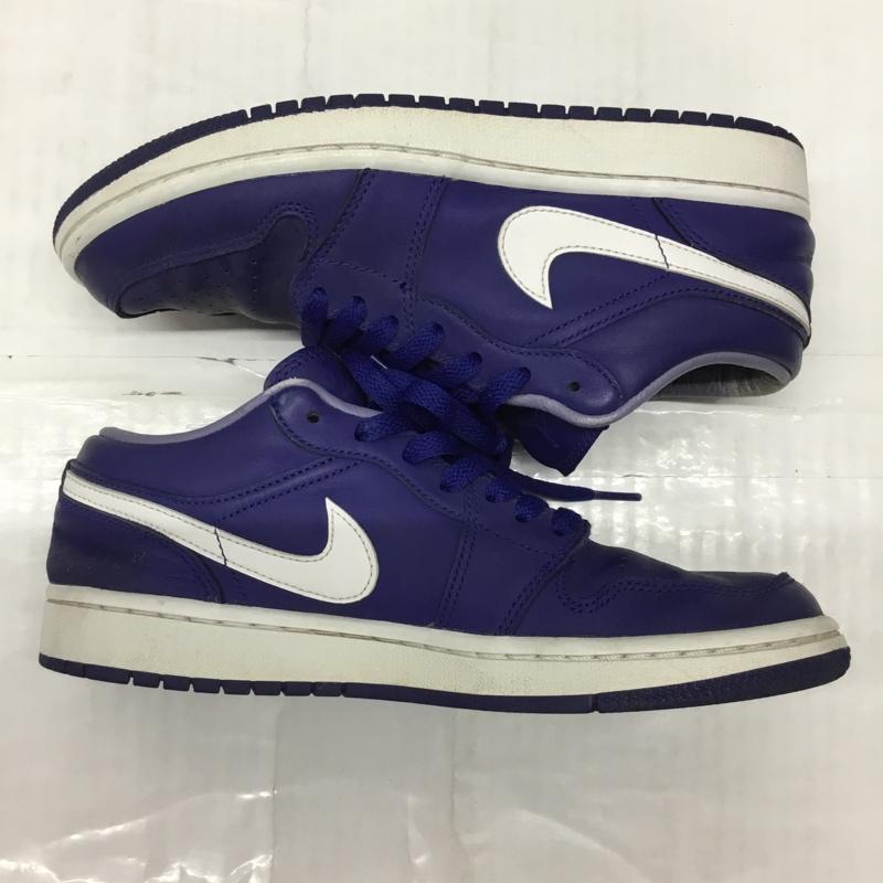 ナイキ NIKE スニーカー スニーカー DA8008-401 WMNS AIR JORDAN 1 LOW SE 24.5cm 箱有 24.5cm ロゴ、文字 青 / ブルー / レディース USED 古着 中古 10116046