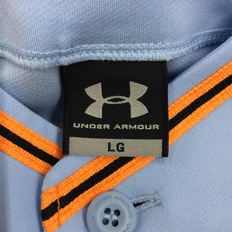 アンダーアーマー UNDER ARMOUR トップス トップス 読売ジャイアンツ レプリカユニホーム UTSUMI 内海 26 L ロゴ、文字 水色 / ライトブルー / X 橙 / オレンジ / X 黒 / ブラック / メンズ USED 古着 中古 10117817