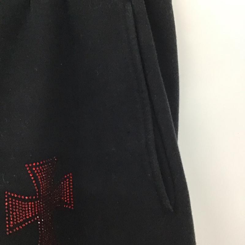 アンノン Unknown パンツ ワークパンツ、ペインターパンツ スウェットパンツ ワイドパンツ カジュアルパンツ XL ロゴ、文字 黒 / ブラック /  メンズ USED 古着 中古 10124935