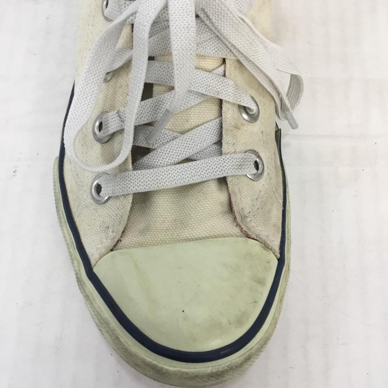 バンズ VANS スニーカー スニーカー V66L-NCK CLASSIC SKOOL HI 23.5cm 箱無 23.5cm 無地 X チェック 白 / ホワイト / レディース USED 古着 中古 10044807