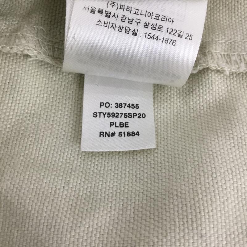 パタゴニア patagonia トートバッグ トートバッグ 59275SP20 ミニトート ロゴ、文字 アイボリー / アイボリー / メンズ USED 古着 中古 10134295