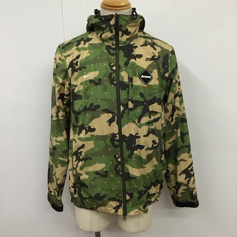 エフシーレアルブリストル F.C.Real Bristol ジャケット、上着 ジャンパー、ブルゾン 577340-236 ナイロンジャケット ジップアップパーカー スポーツウェア M カモフラージュ柄・迷彩 マルチカラー / マルチカラー / メンズ USED 古着 中古 10123944