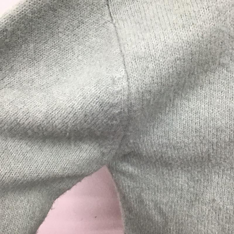 ザラ ZARA ニット、セーター 長袖 M 無地 水色 / ライトブルー / レディース USED 古着 中古 10124878
