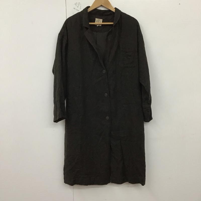 サマンサモスモス Samansa Mos2 コート コート一般 FREE 無地 茶 / ブラウン / レディース USED 古着 中古 10129177