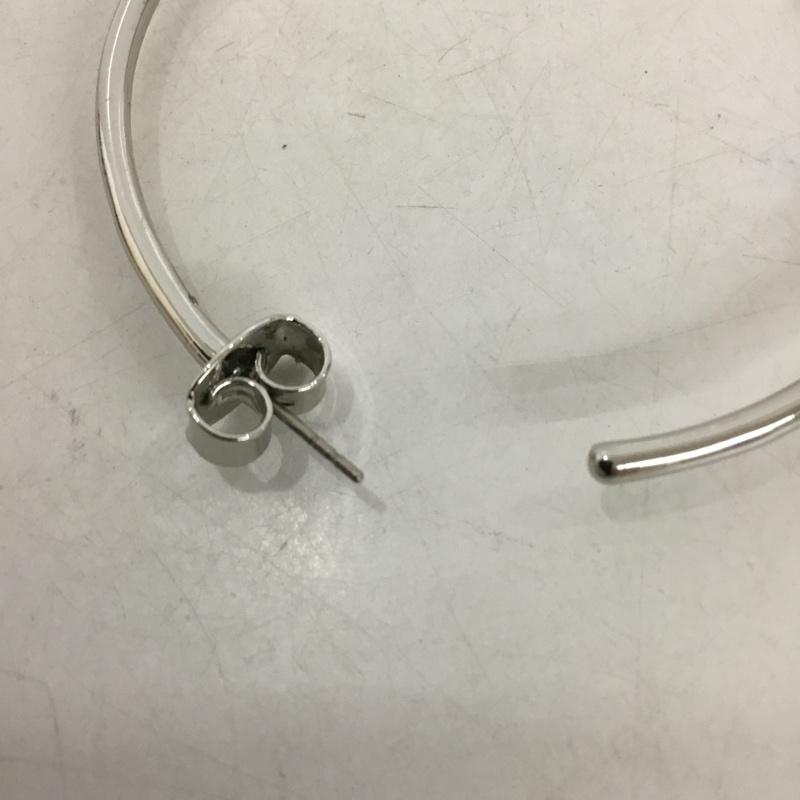 マークジェイコブス MARCJACOBS アクセサリー ピアス フープ 両耳用 ロゴ、文字 銀 / シルバー / レディース USED 古着 中古 10133412