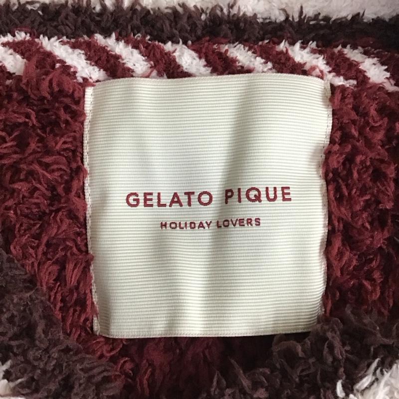 ジェラートピケ gelato pique カットソー 長袖 pwnt225056 ジェラートベアさがらプルオーバー ルームウェア Vネック プリント マルチカラー / マルチカラー / レディース USED 古着 中古 10117943