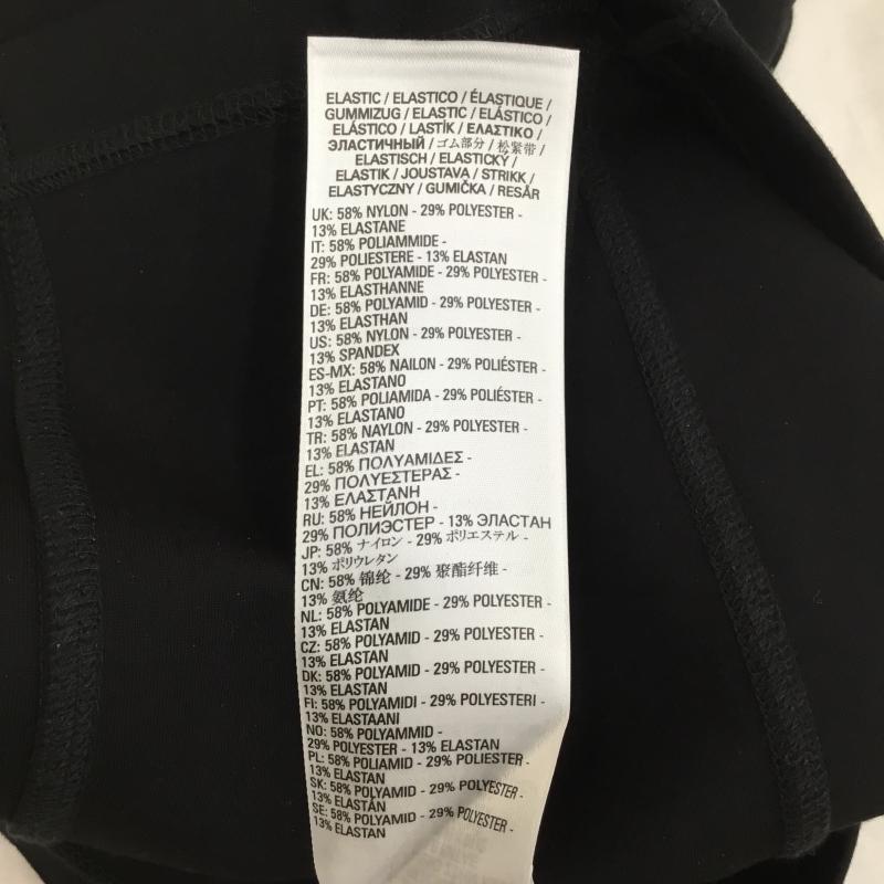 ディーゼル DIESEL ワンピース ひざ丈スカート XS ロゴ、文字 黒 / ブラック / レディース USED 古着 中古 10134147