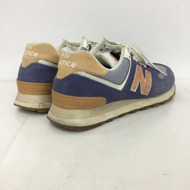 ニューバランス New Balance スニーカー スニーカー ML574RA2 24.5cm 24.5cm ロゴ、文字 青 / ブルー / レディース USED 古着 中古 10133091