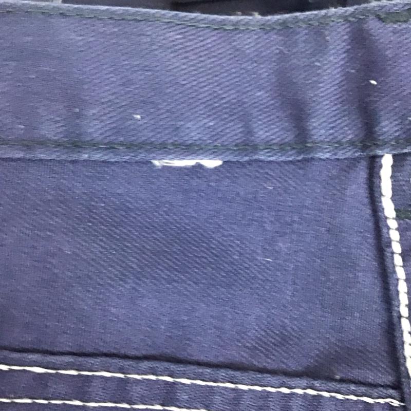 ディッキーズ Dickies パンツ ワークパンツ、ペインターパンツ ワークパンツ ワイドパンツ カジュアルパンツ 80s 42talon 無地 紺 / ネイビー / メンズ USED 古着 中古 10108628