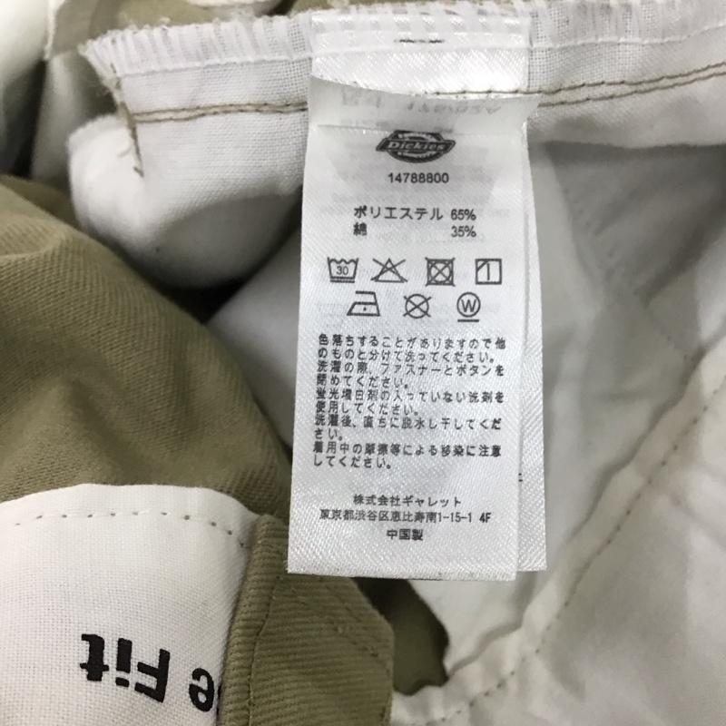 ディッキーズ Dickies パンツ ワークパンツ、ペインターパンツ ワークパンツ ワイドパンツ カジュアルパンツ チノパン 34インチ 無地 ベージュ / ベージュ / メンズ USED 古着 中古 10149583