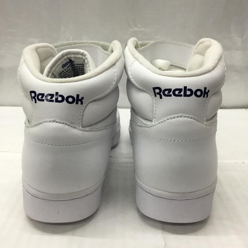 リーボック Reebok スニーカー スニーカー 3477 EX-O-FIT HI 24.5cm 24.5cm ロゴ、文字 白 / ホワイト / レディース USED 古着 中古 10121482