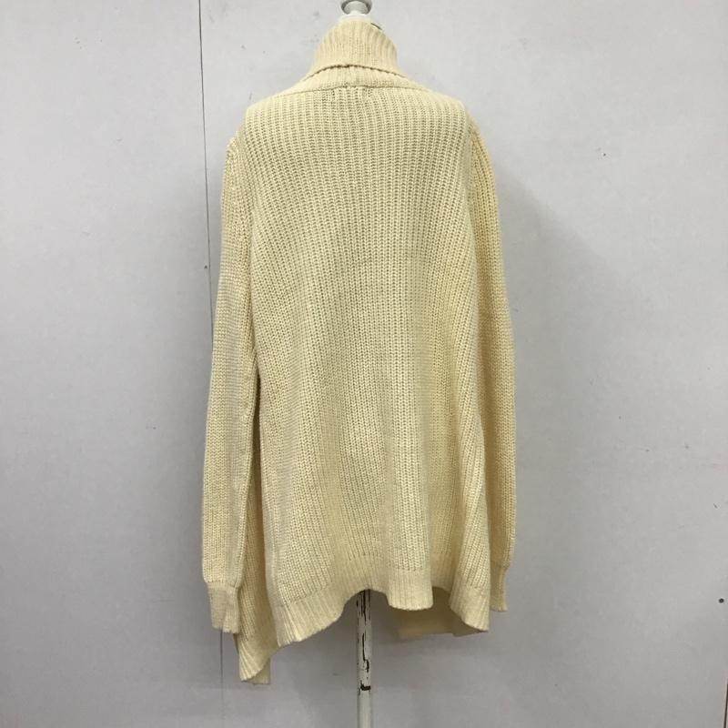 ポロラルフローレン POLO RALPH LAUREN ニット、セーター 長袖 長袖ニットカットソー ニット セーター タートルネックニット XS 無地 白 / ホワイト / レディース USED 古着 中古 10115977