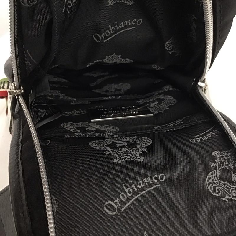 オロビアンコ Orobianco ボディバッグ ボディバッグ ワンポイント 黒 / ブラック / メンズ USED 古着 中古 10132488