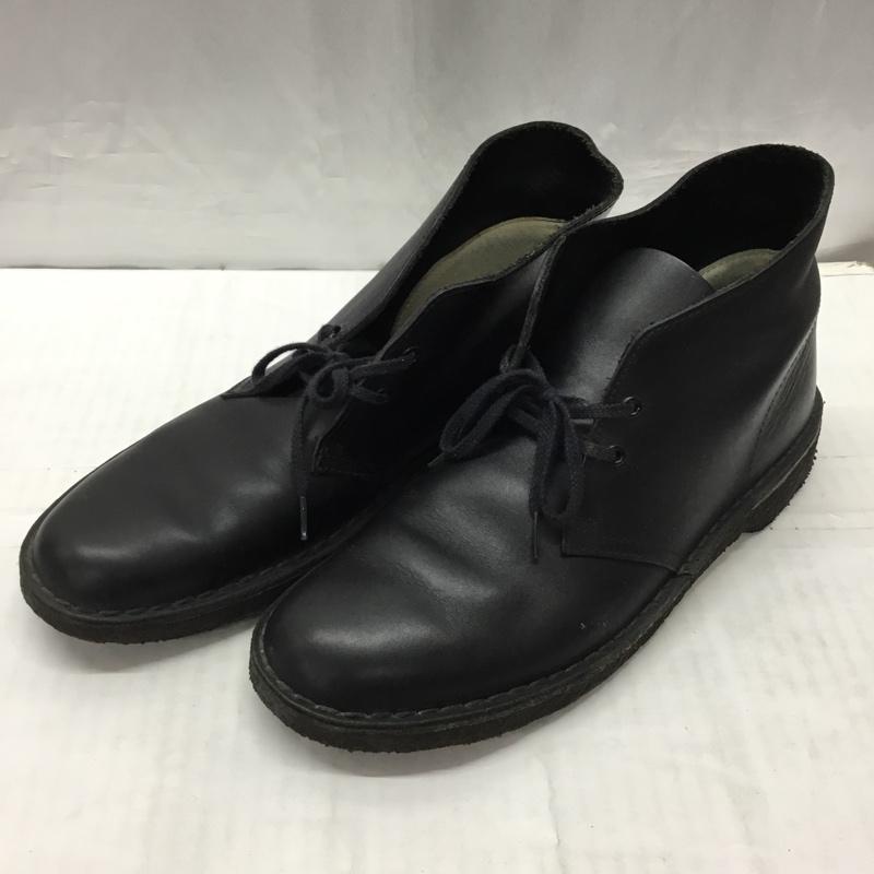 クラークス オリジナルズ Clarks Originals ブーツ ショートブーツ 13292 デザートブーツ US8 US:8 無地 黒 / ブラック / メンズ USED 古着 中古 10122217