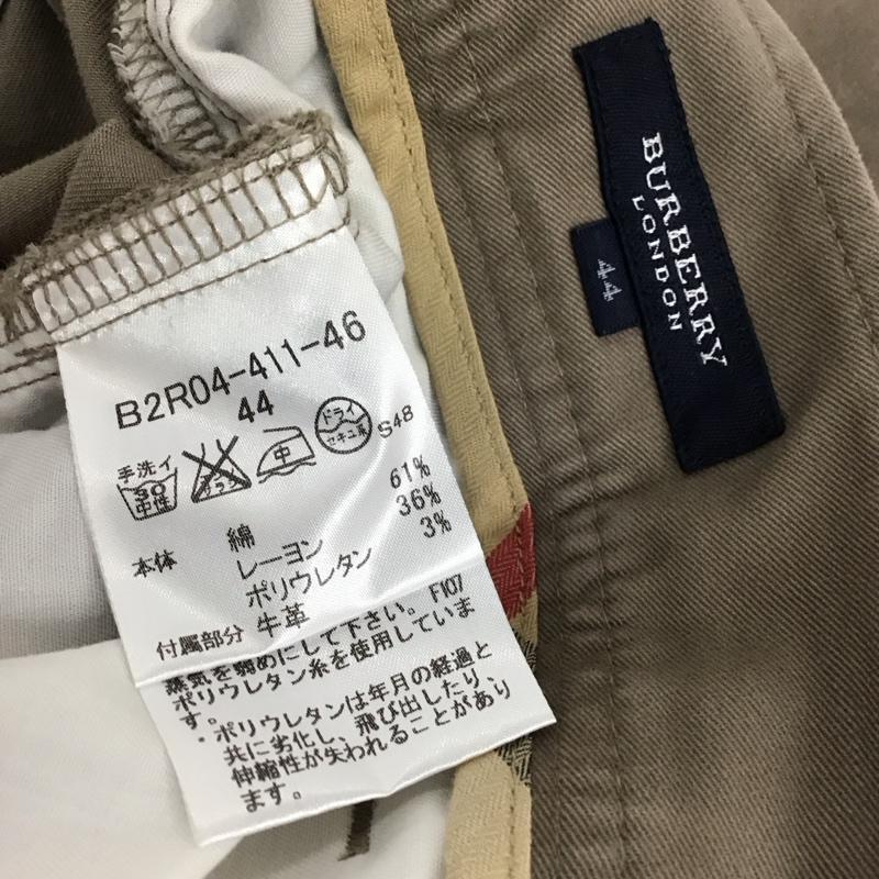 バーバリーロンドン Burberry London パンツ ワークパンツ、ペインターパンツ カーゴパンツ ストレッチパンツ ワイドパンツ ワークパンツ ミリタリーパンツ 44 無地 ベージュ / ベージュ /  メンズ USED 古着 中古 10122486