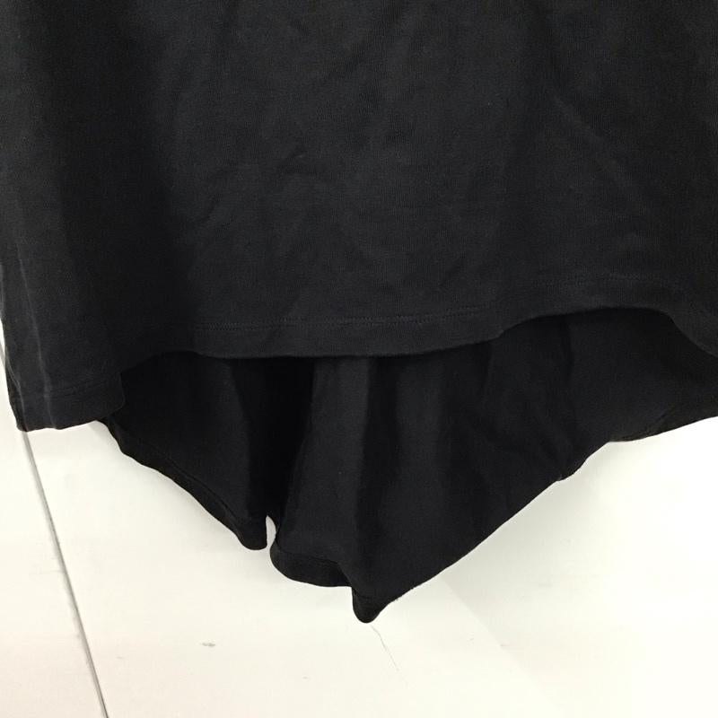 アダムエロペ ADAM ET ROPE カットソー 半袖 FREE 無地 黒 / ブラック / レディース USED 古着 中古 10129508