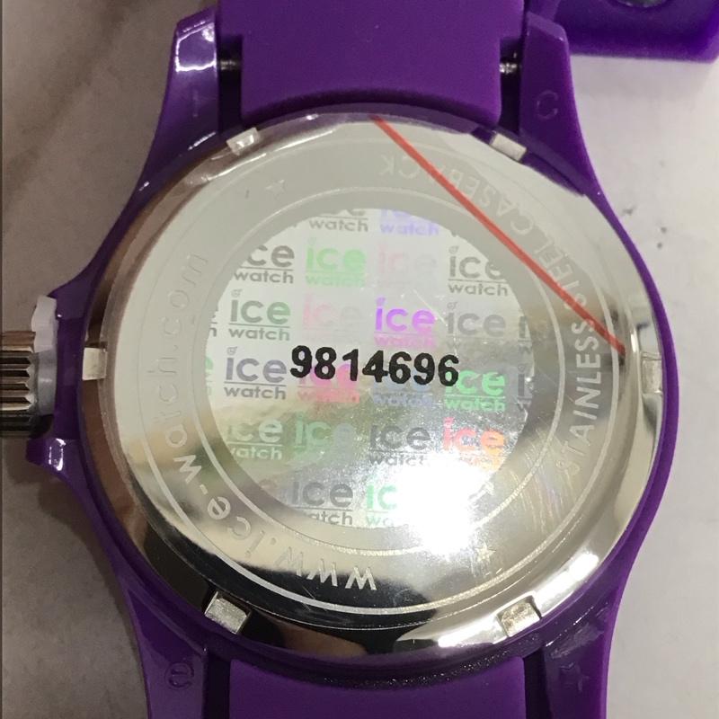 アイスウォッチ ICE WATCH 腕時計 アナログ(クォーツ式) SI.PE.U.S.09 ロゴ、文字 紫 / パープル / メンズ USED 古着 中古 10135260