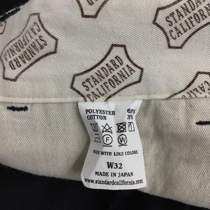 スタンダード カリフォルニア STANDARD CALIFORNIA パンツ ワークパンツ、ペインターパンツ ワークパンツ ワイドパンツ カジュアルパンツ 32インチ 無地 黒 / ブラック / メンズ USED 古着 中古 10130665
