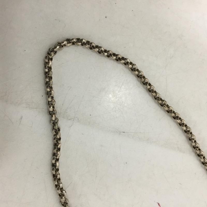 サード SAAD アクセサリー ネックレス、ペンダント チェーン 無地 銀 / シルバー / メンズ USED 古着 中古 10137370