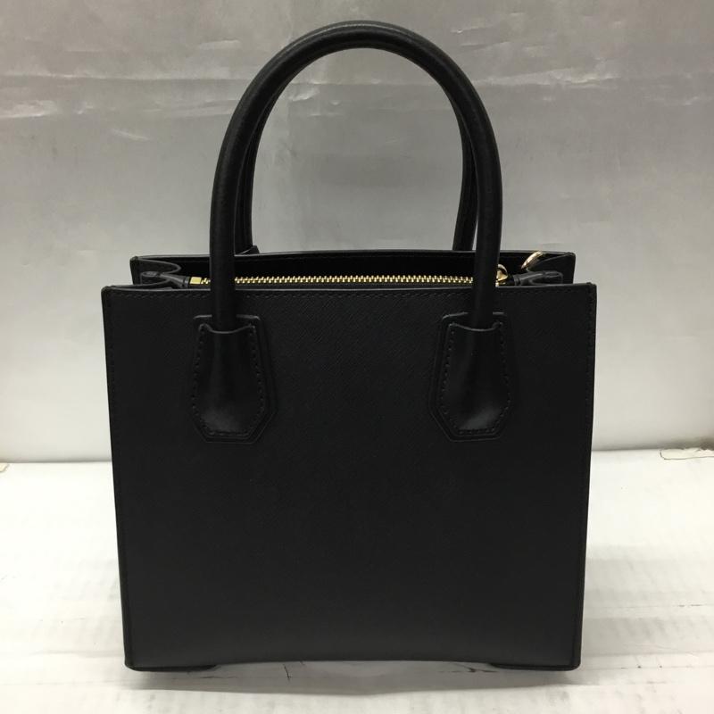 マイケルコース MICHAEL KORS ハンドバッグ ハンドバッグ 30S0GM9M6L 2WAY ショルダーバッグ ロゴ、文字 黒 / ブラック / X 金 / ゴールド / レディース USED 古着 中古 10107879