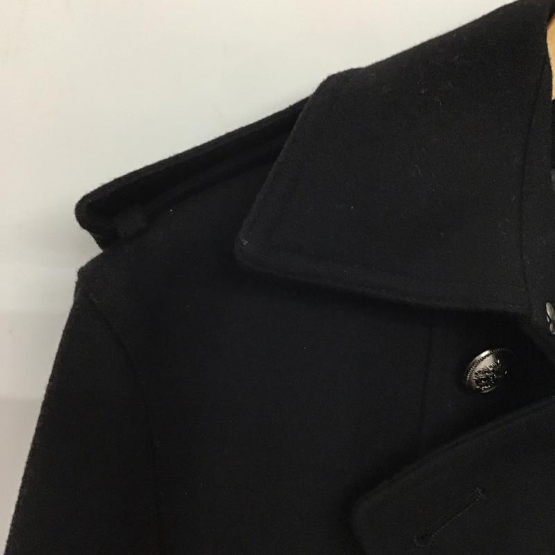 バーバリーブラックレーベル BURBERRY BLACK LABEL ジャケット、上着 ジャンパー、ブルゾン 長袖ロングコート アウター カジュアルジャケット M 無地 紺 / ネイビー / メンズ USED 古着 中古 10139705