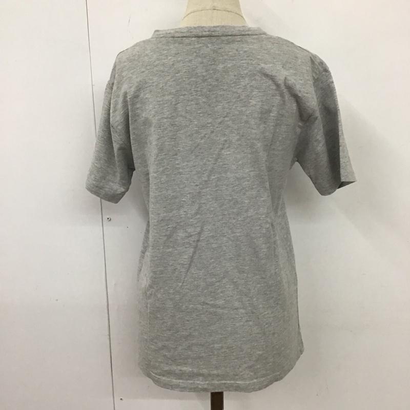 ラルフローレン RALPHLAUREN Tシャツ 半袖 半袖カットソー 無地Tシャツ Vネックカットソー S 無地 灰 / グレー / レディース USED 古着 中古 10118010